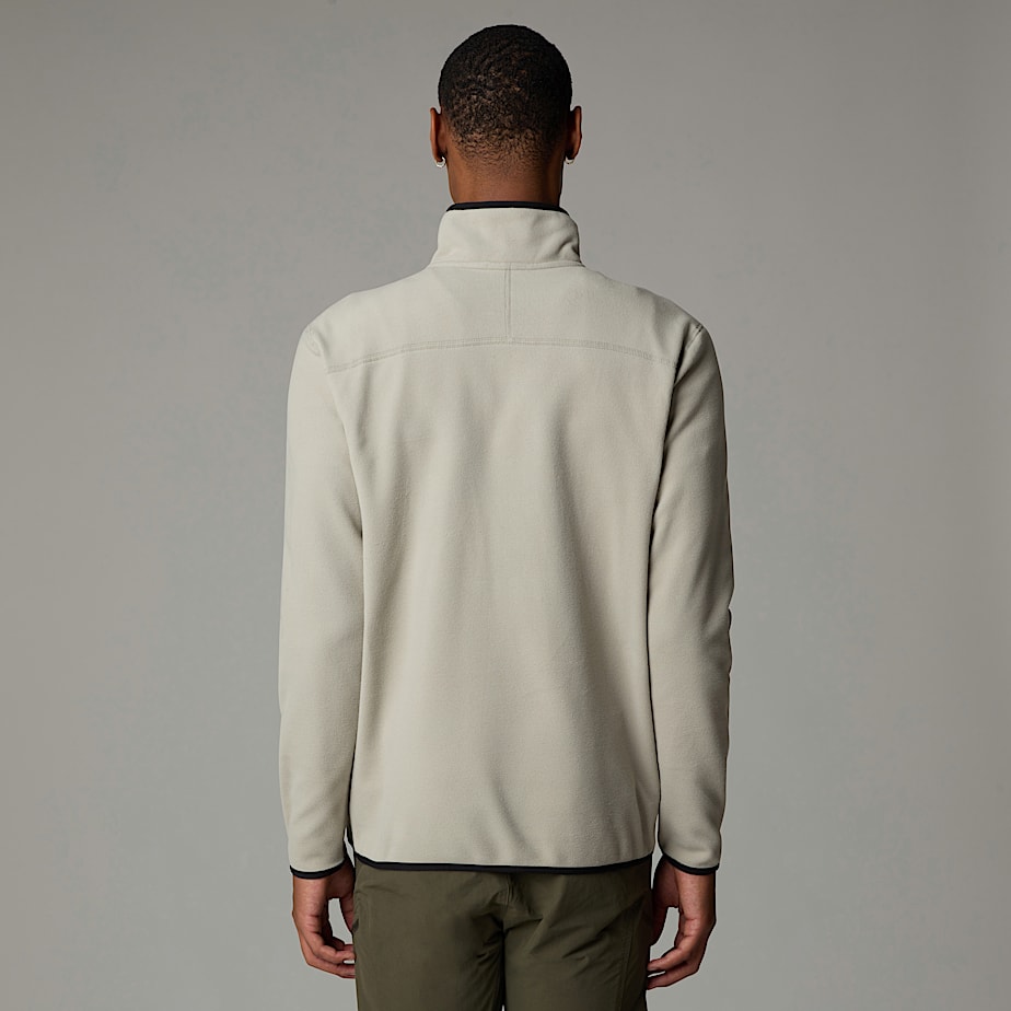 The North Face Glacier 1/4 Zip Fleece Pullover Herr Grå | NF0A37X6N