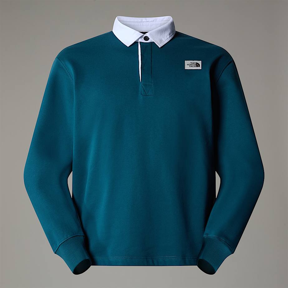 The North Face Heritage Rugby Tröjor Herr Marinblå | NF0A22N5V