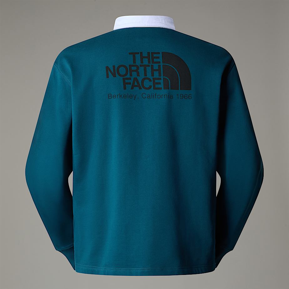 The North Face Heritage Rugby Tröjor Herr Marinblå | NF0A22N5V