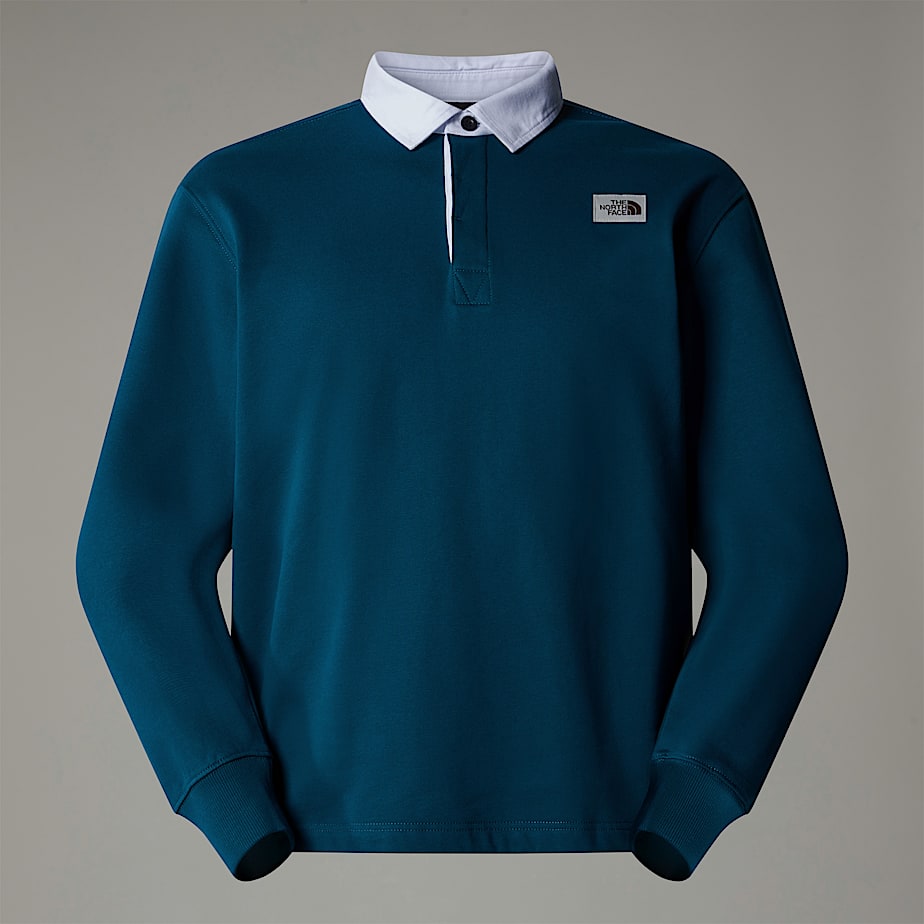 The North Face Heritage Rugby Tröjor Herr Marinblå | NF0A22N5V
