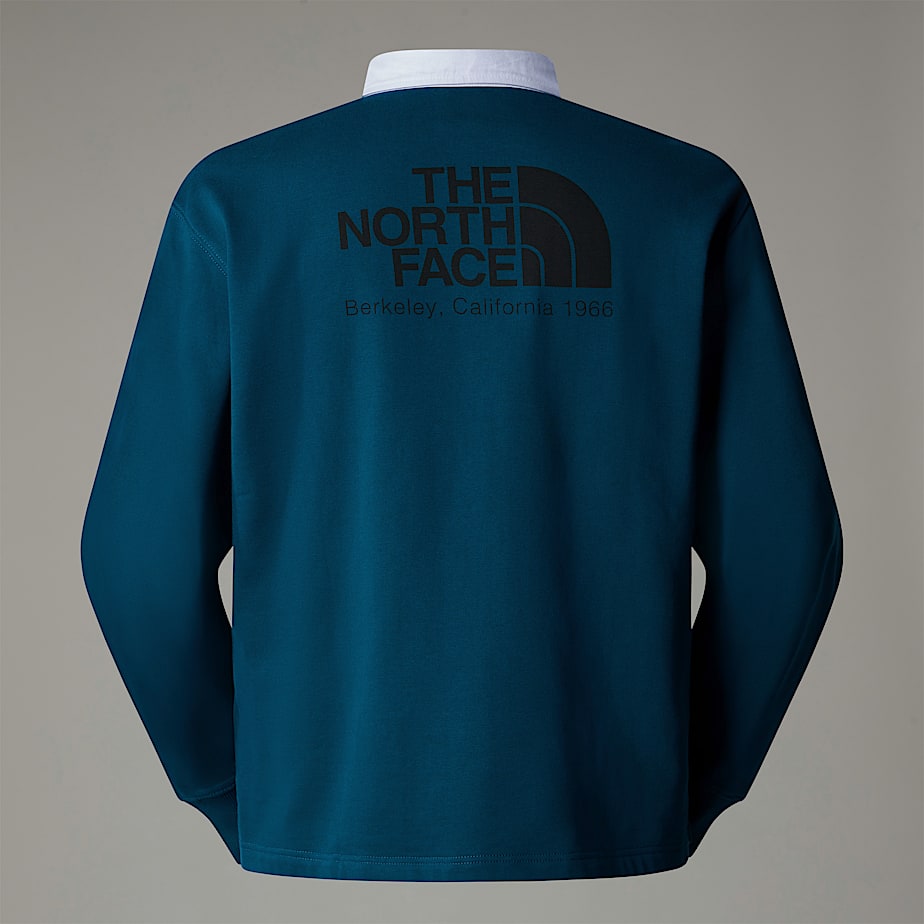The North Face Heritage Rugby Tröjor Herr Marinblå | NF0A22N5V