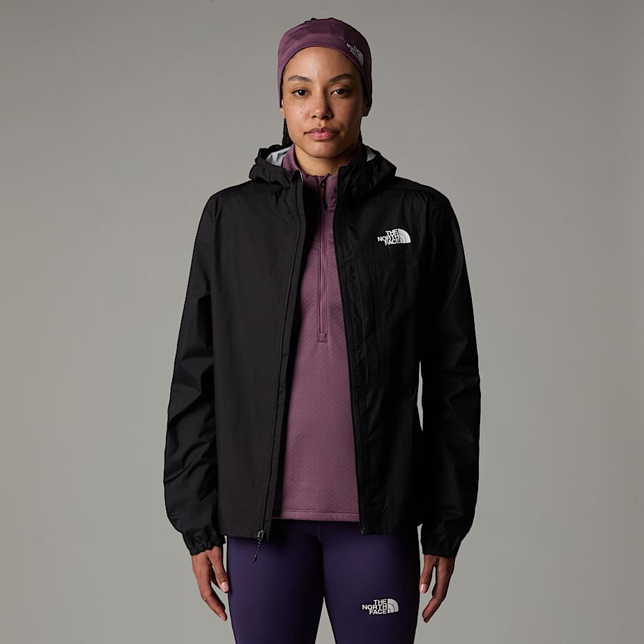 The North Face Higher Run Rain Jackor Dam Svarta | NF0A72A8T