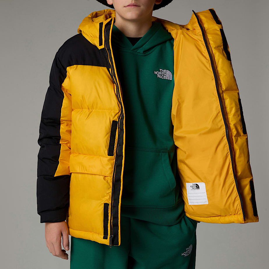 The North Face Himalayan Down Short Parka Barn Guld | NF0A00U3C