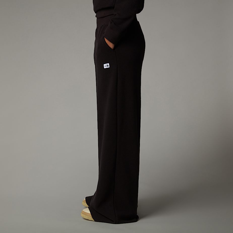 The North Face Hoden Wide Leg Joggingbyxor Dam Svarta | NF0A50Y7S