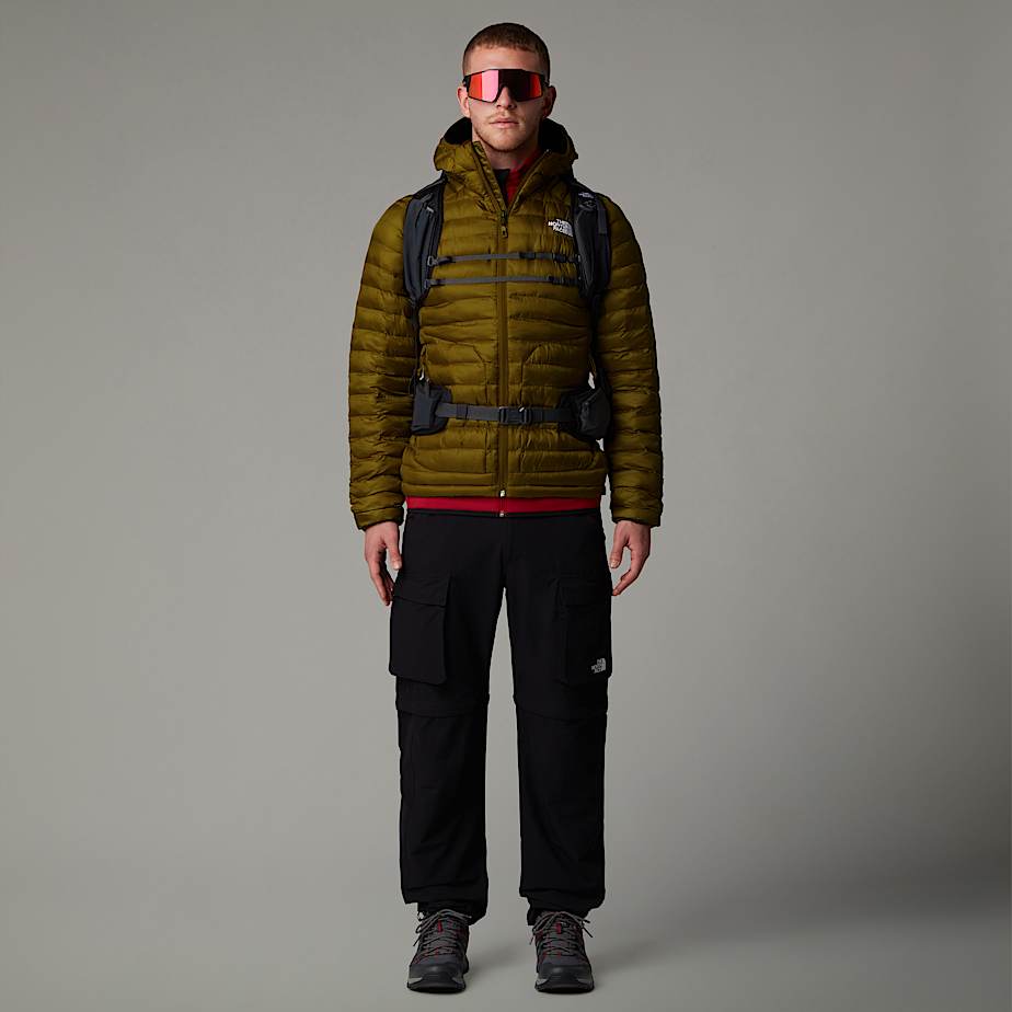 The North Face Huila Synthetic Insulation Hooded Jackor Herr Bruna | NF0A66Y7T