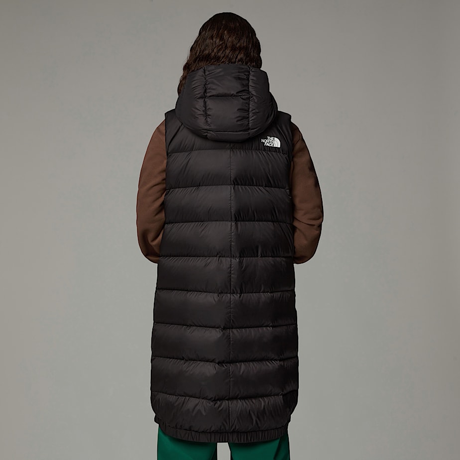 The North Face Hyalite Long Dunväst Dam Svarta | NF0A30I3R