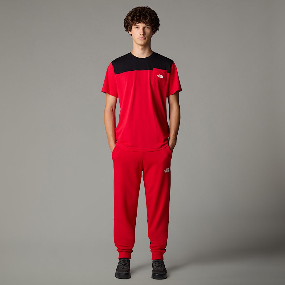 The North Face Icon Byxor Herr Röda | NF0A80S0Y