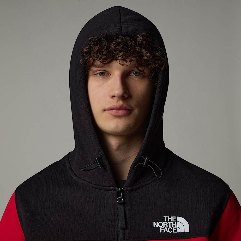 The North Face Icons Full-Zip Hoodie Herr Röda | NF0A99F2M