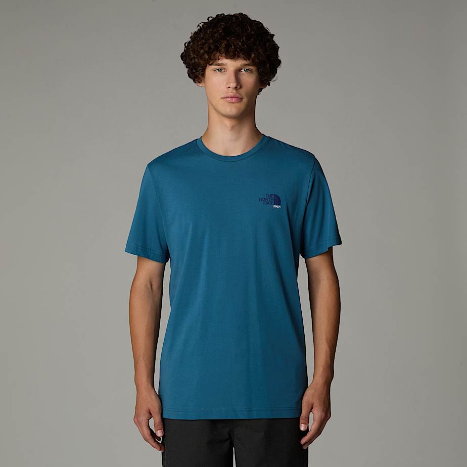 The North Face Italy Redbox T-shirt Herr Blå | NF0A42L3M