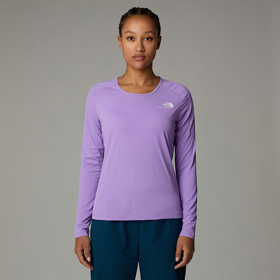 The North Face Kikash Long-Sleeve T-shirt Dam Lila | NF0A90Z6Y