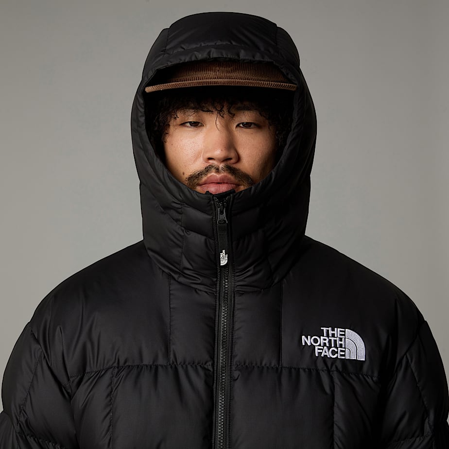 The North Face Lhotse Hooded Dunjackor Herr Svarta | NF0A28Z7O