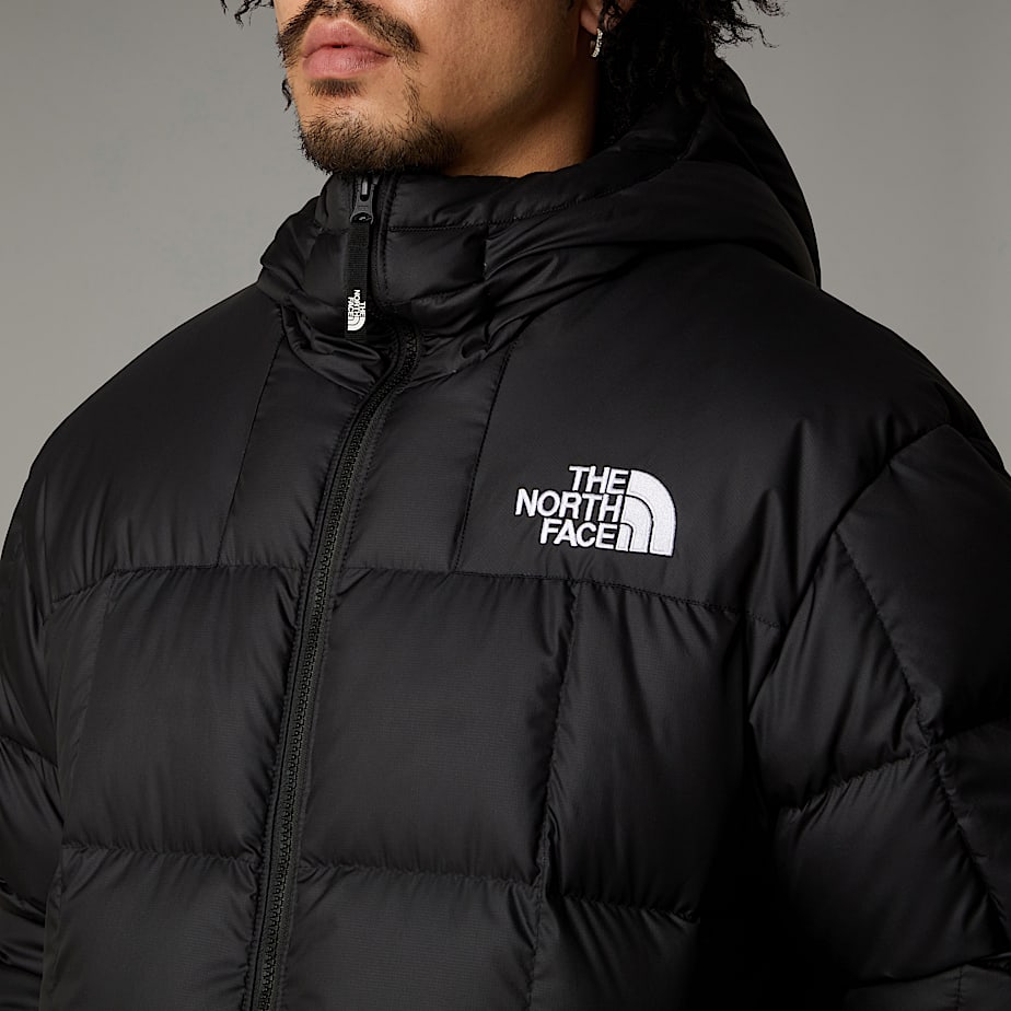 The North Face Lhotse Hooded Dunjackor Herr Svarta | NF0A28Z7O