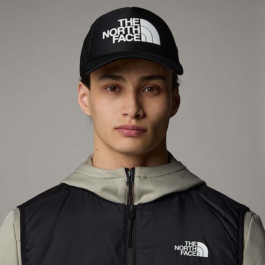 The North Face Logo Trucker Kepsar Dam Svarta | NF0A36U6Y