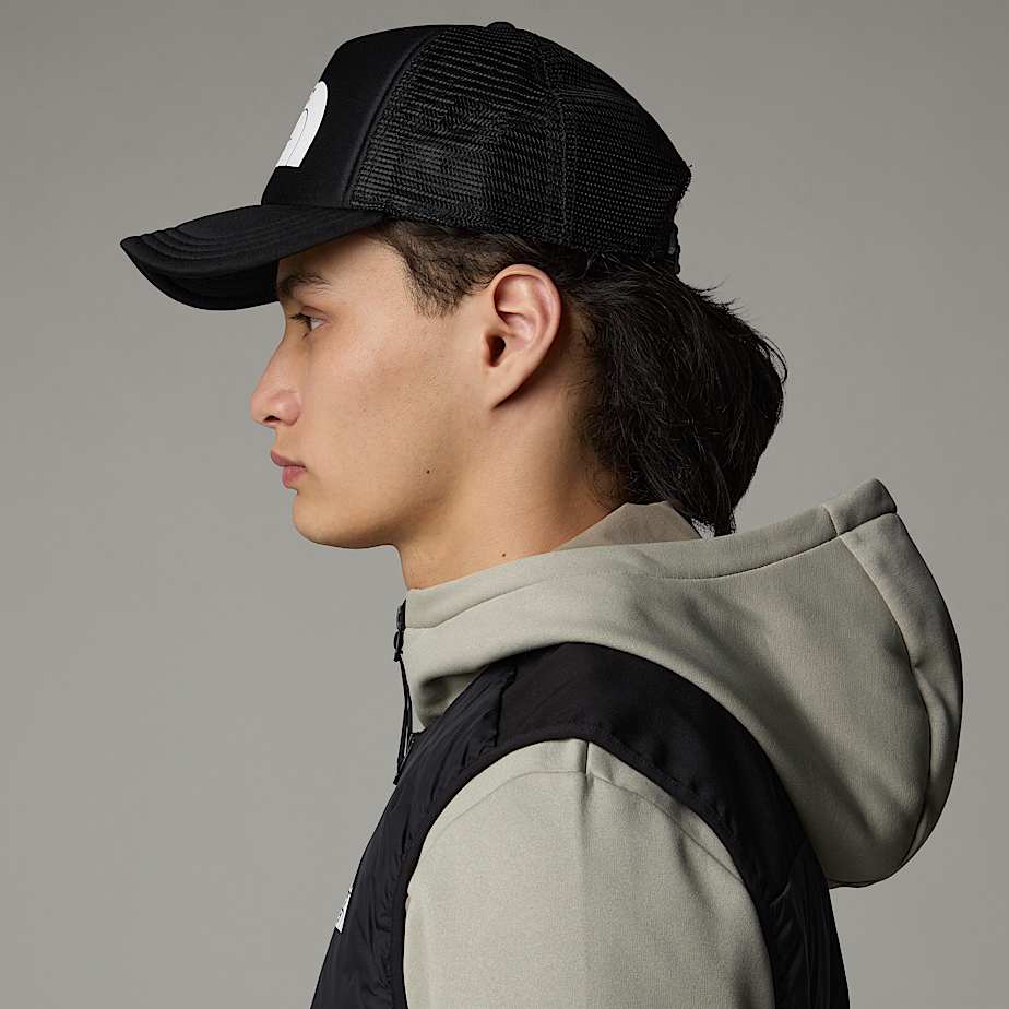 The North Face Logo Trucker Kepsar Dam Svarta | NF0A36U6Y