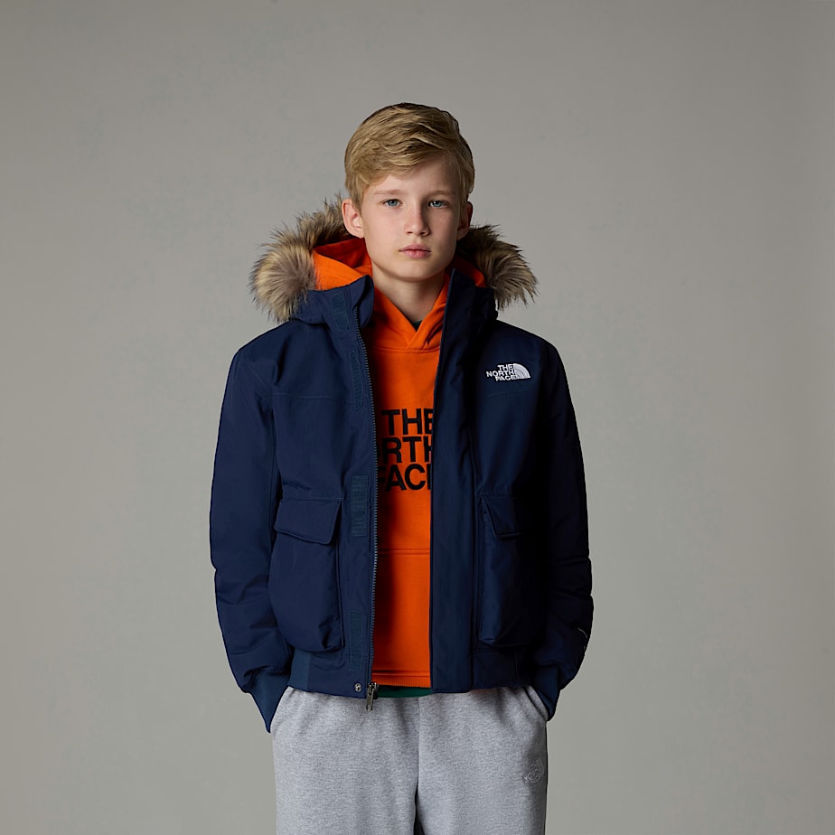 The North Face McMurdo Hooded Jackor Barn Marinblå | NF0A19J5B