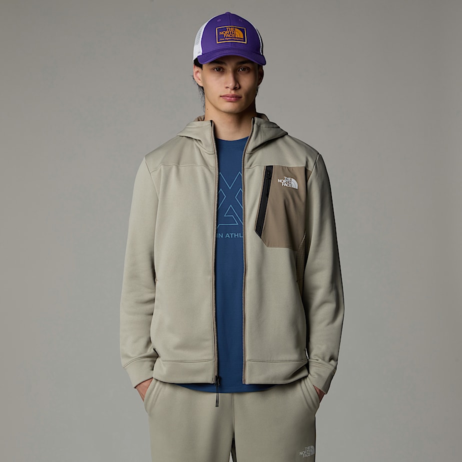 The North Face Mountain Athletics Full-Zip Fleecejackor Herr Grå | NF0A01X3E
