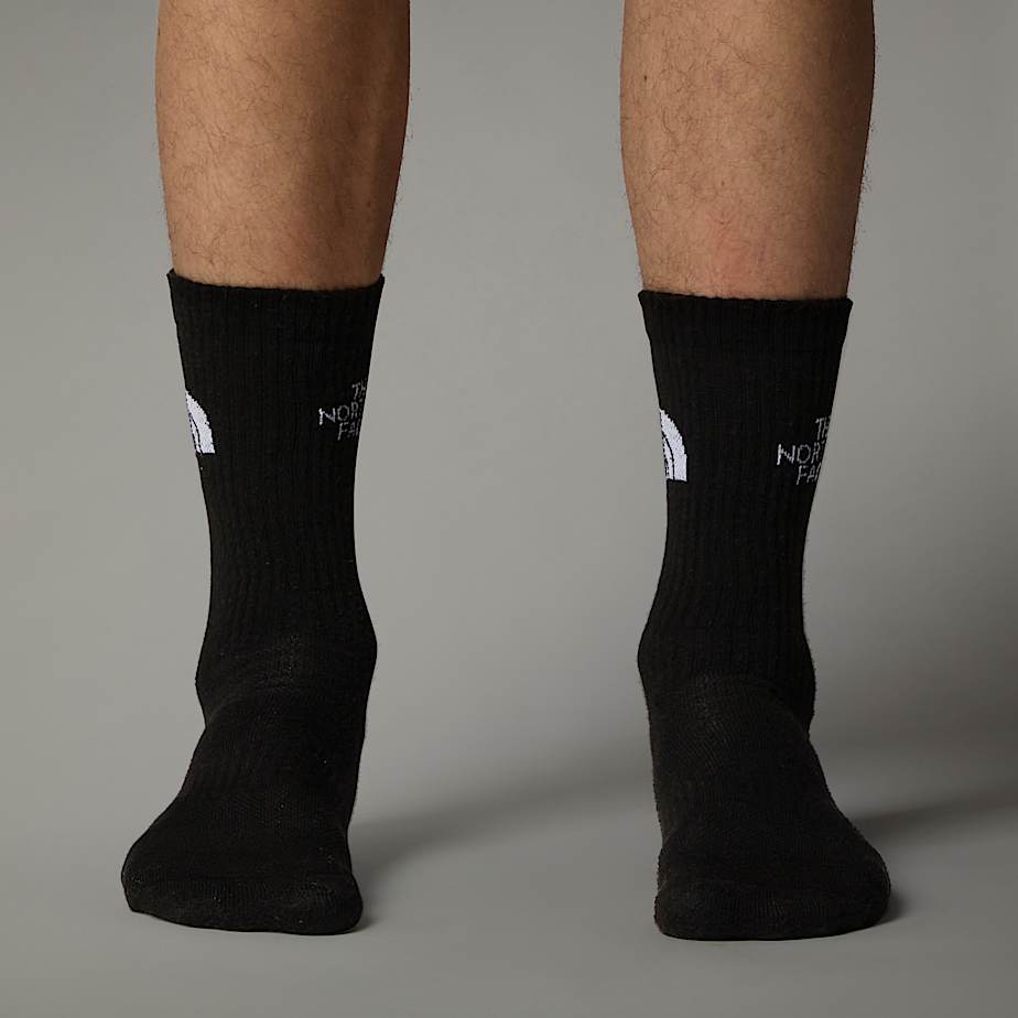 The North Face Multi Sport Cushion Crew Strumpor Herr Svarta | NF0A09L7B