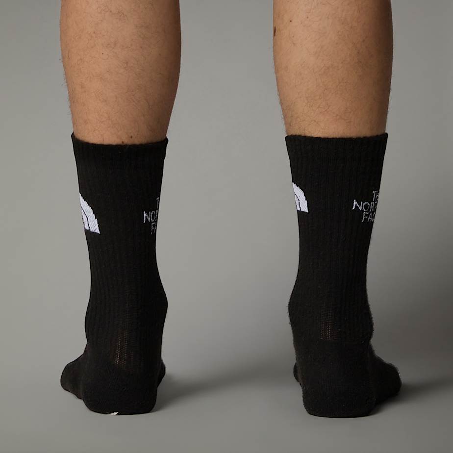 The North Face Multi Sport Cushion Crew Strumpor Herr Svarta | NF0A09L7B