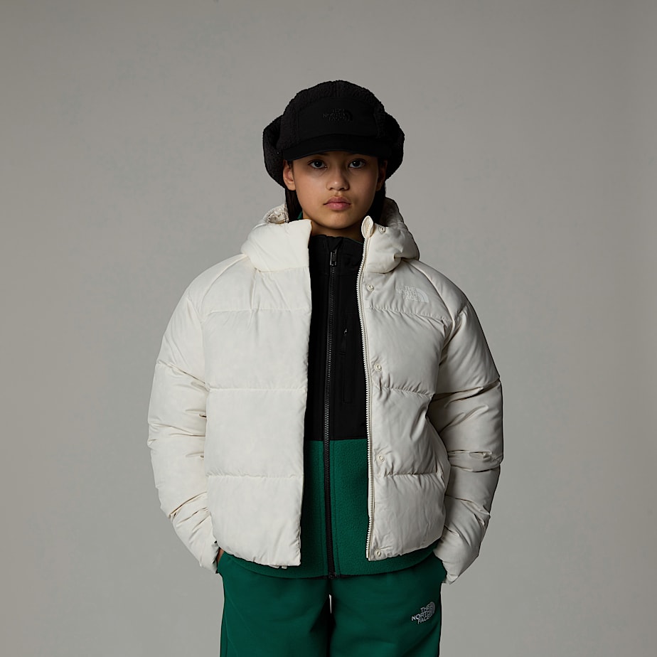 The North Face North Down Hooded Jackor Barn Vita | NF0A71S6L