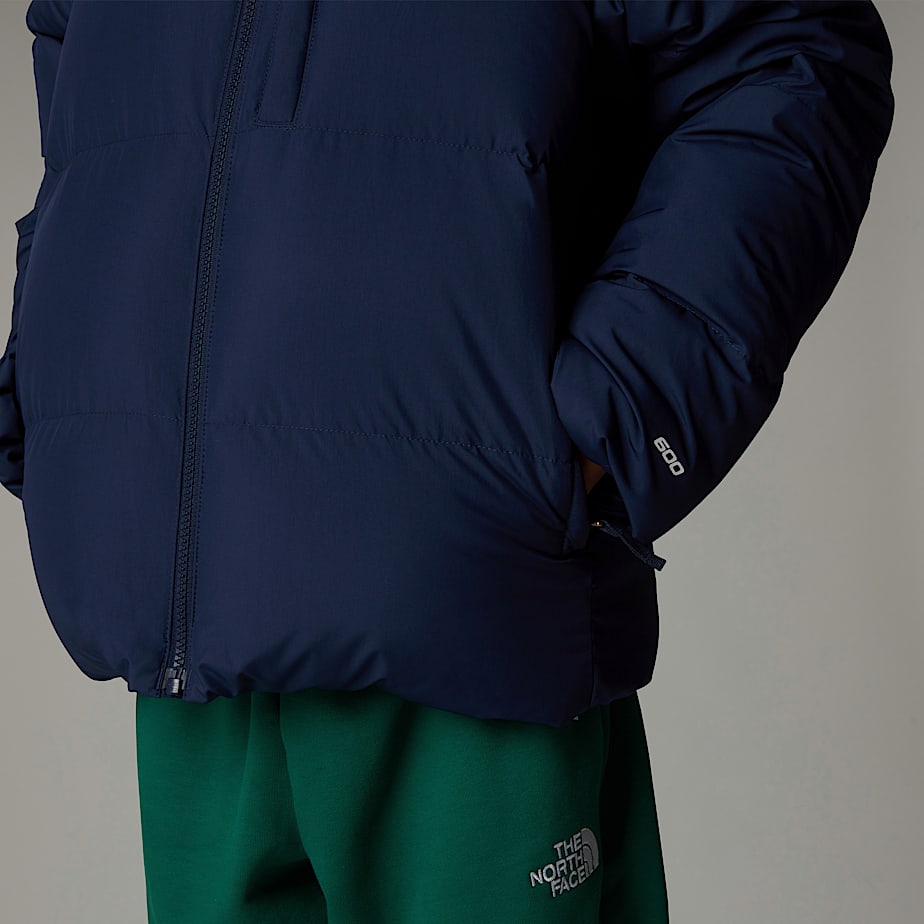 The North Face North Down Hooded Jackor Barn Marinblå | NF0A04H8B
