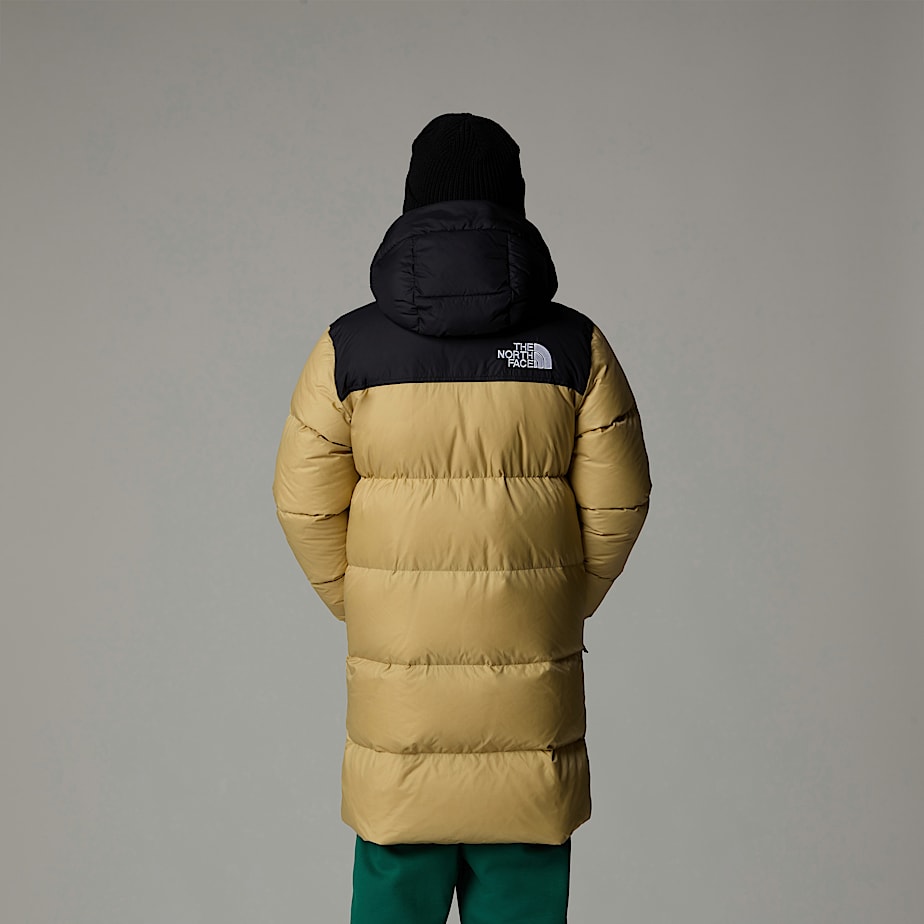 The North Face Nuptse Long Parka Barn Khaki | NF0A28U3U