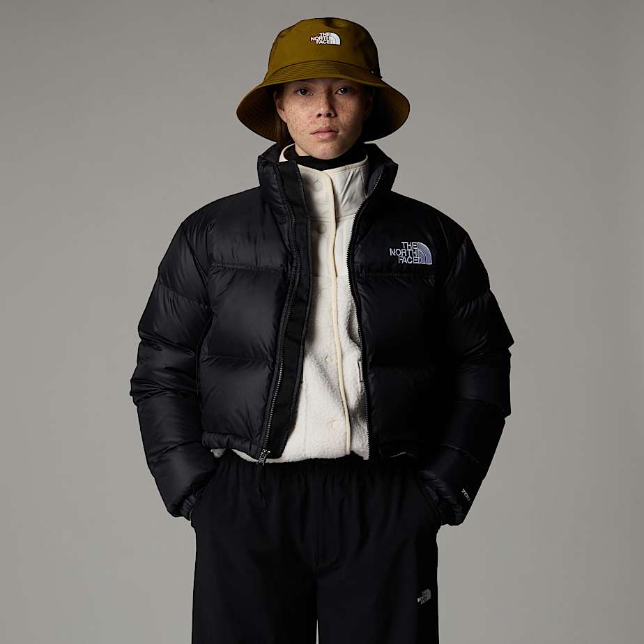 The North Face Nuptse Short Jackor Dam Svarta | NF0A09H2V