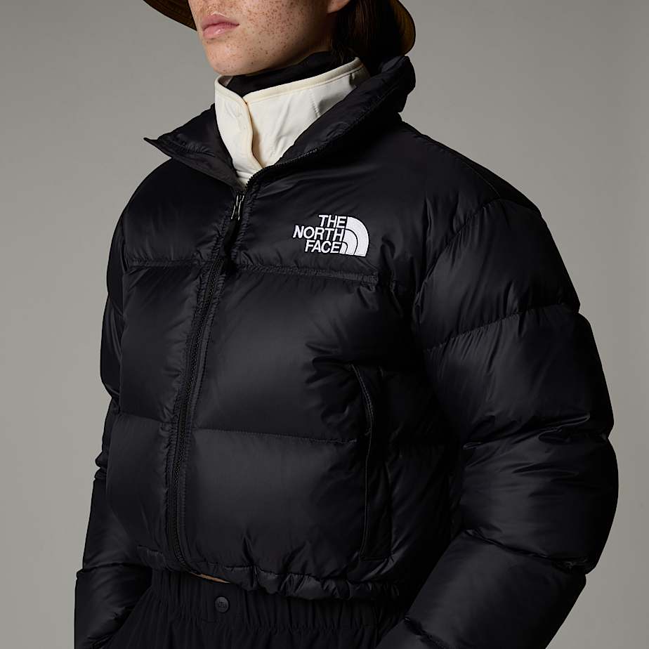 The North Face Nuptse Short Jackor Dam Svarta | NF0A09H2V