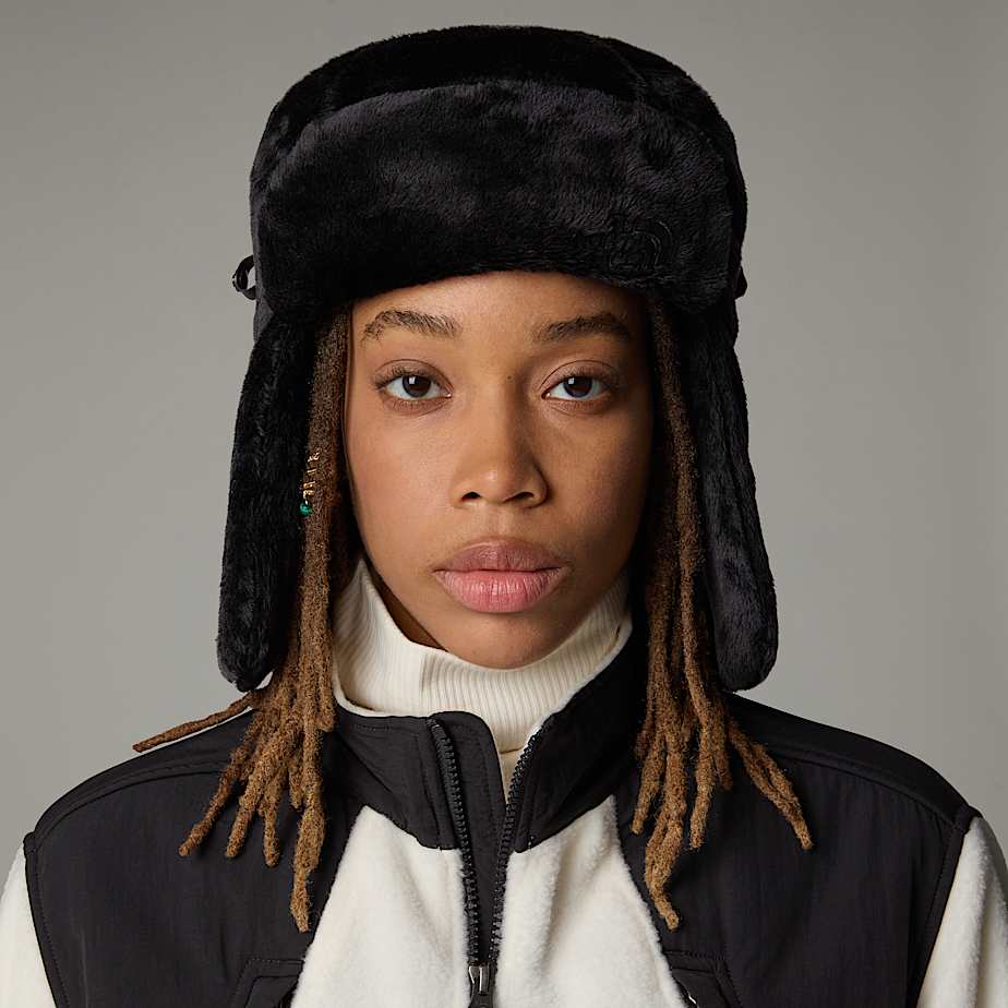 The North Face Osito Trapper Hatt Dam Svarta | NF0A88M5X