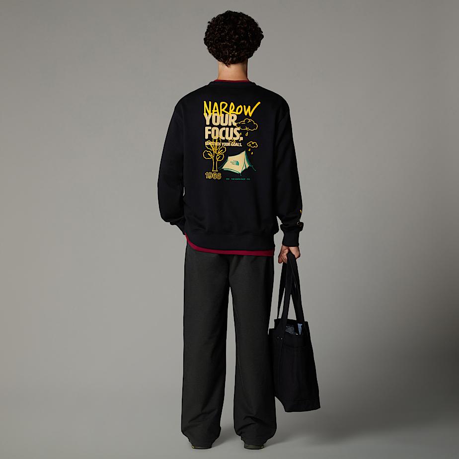 The North Face Outdoor Multi Graphic Relaxed Tröjor Herr Svarta | NF0A45Y8C