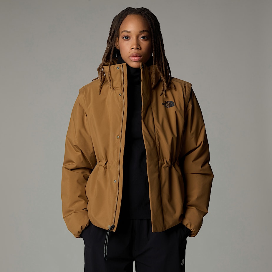The North Face Padded 2-in-1 Convertible Jackor Dam Bruna | NF0A50B1N