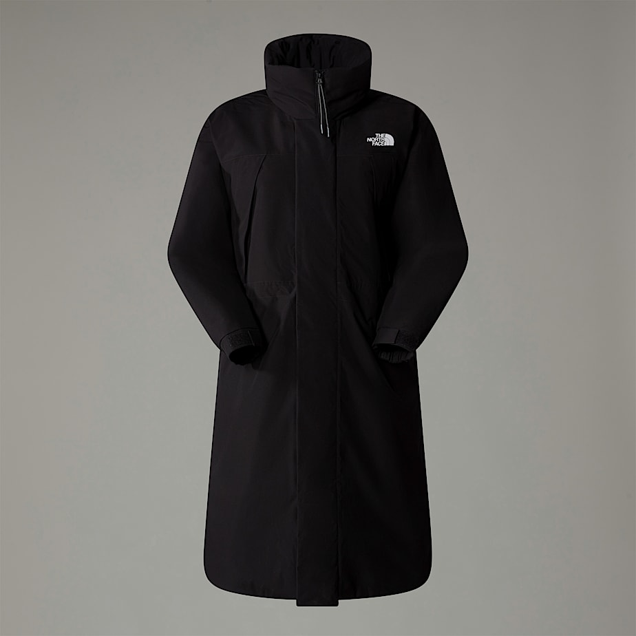 The North Face Padded Long Length Parka Dam Svarta | NF0A78O9F