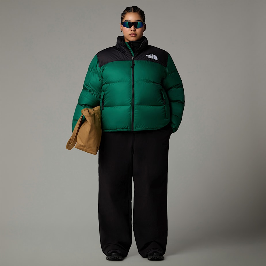 The North Face Plus Size 1996 Retro Nuptse Dunjackor Dam Gröna | NF0A41F6N