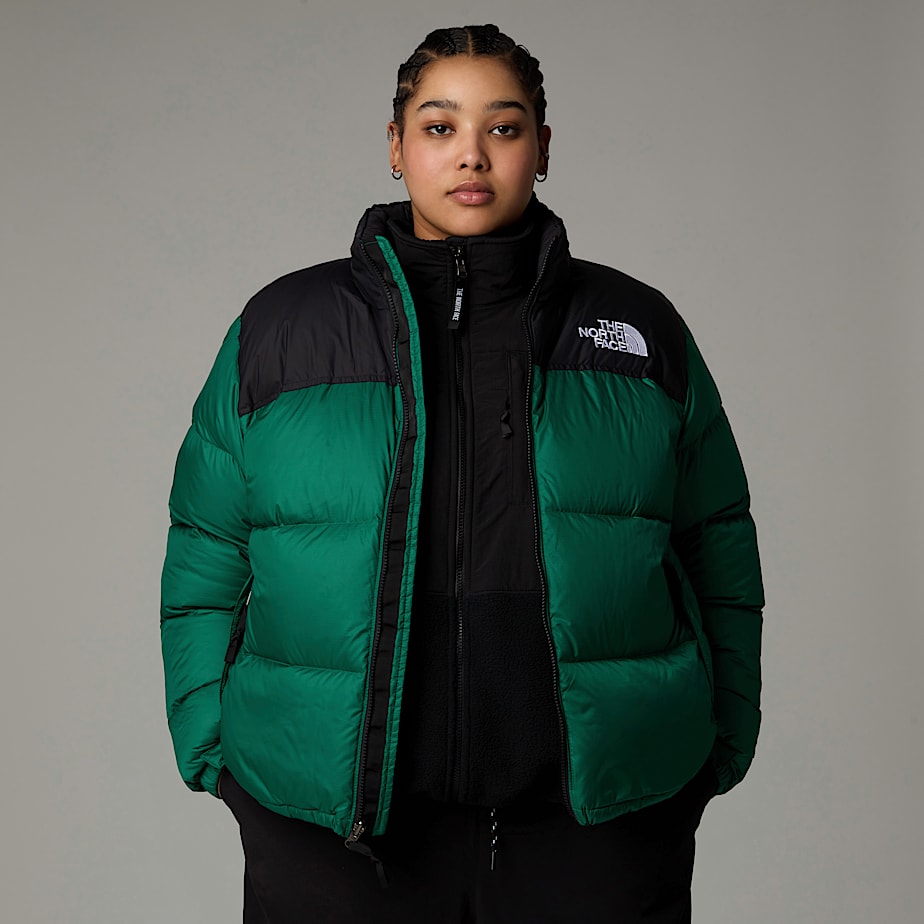 The North Face Plus Size 1996 Retro Nuptse Dunjackor Dam Gröna | NF0A41F6N