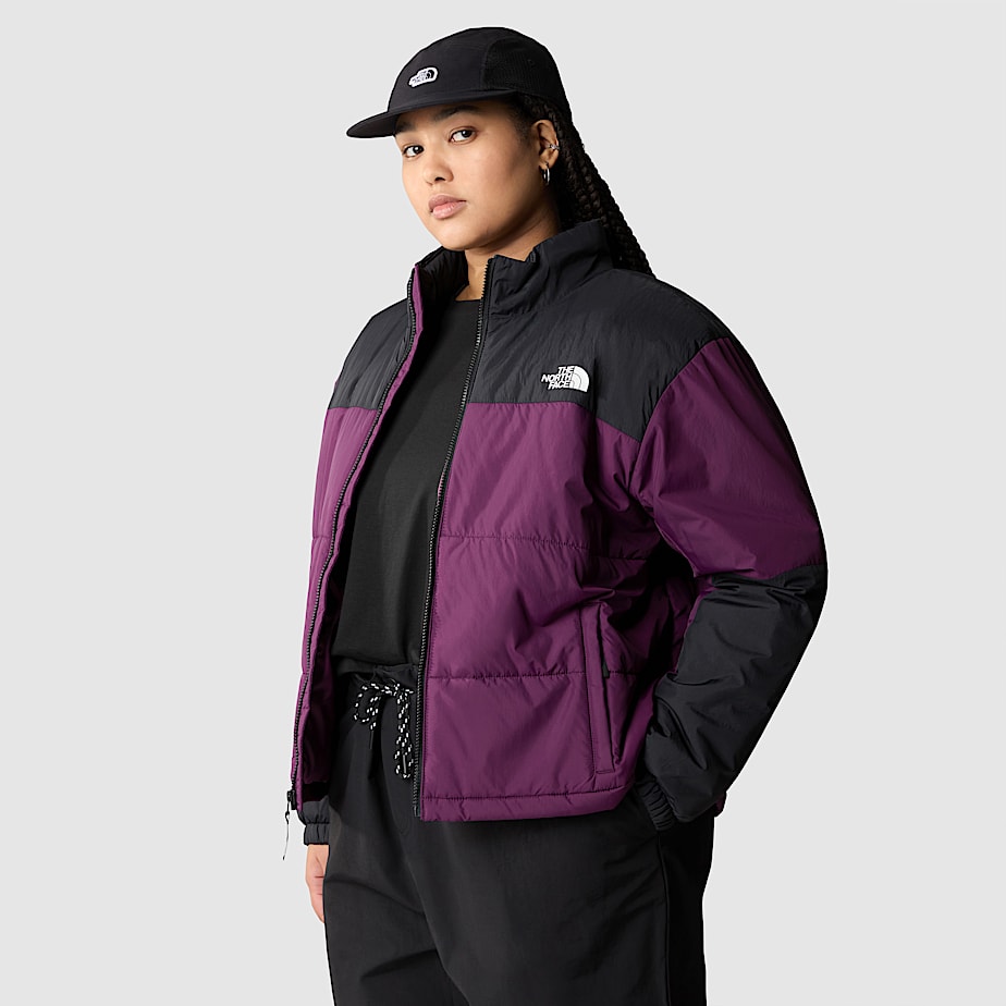 The North Face Plus Size Gosei Dunjackor Dam Lila | NF0A93E7A