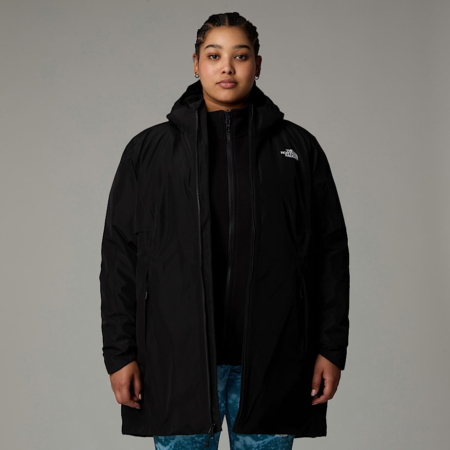 The North Face Plus Size Hikesteller Insulated Parka Dam Svarta | NF0A28Y8U