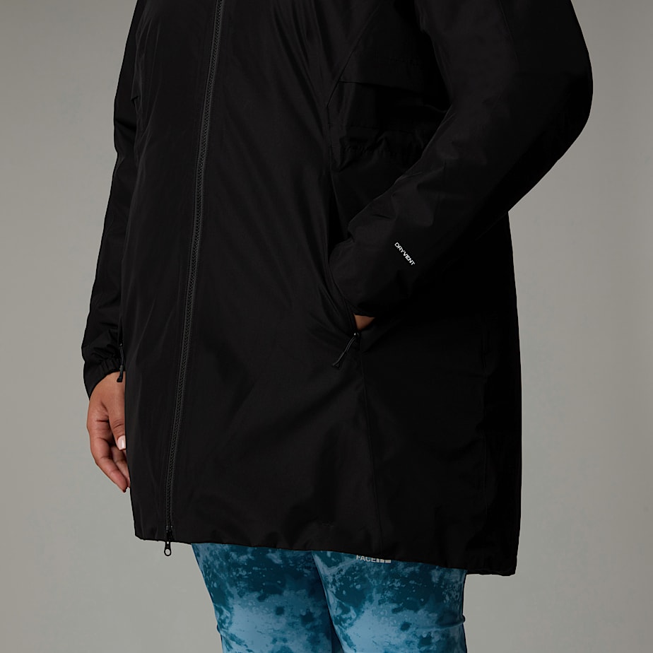 The North Face Plus Size Hikesteller Insulated Parka Dam Svarta | NF0A28Y8U
