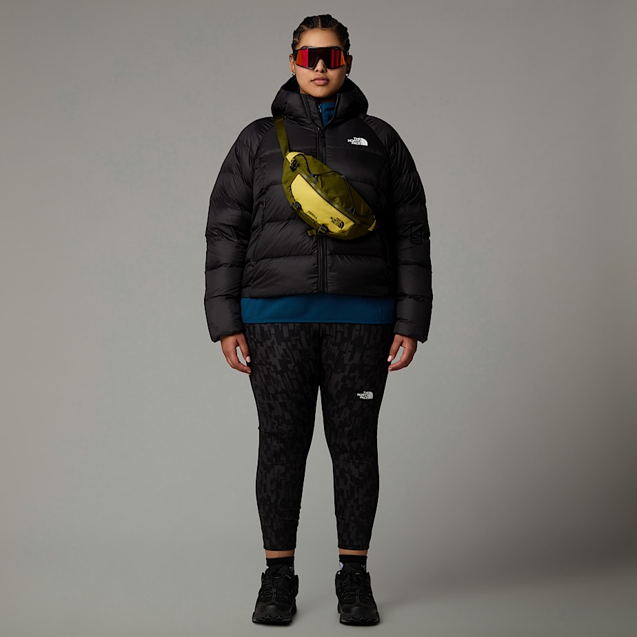 The North Face Plus Size Hyalite Down Hooded Jackor Dam Svarta | NF0A08I8L