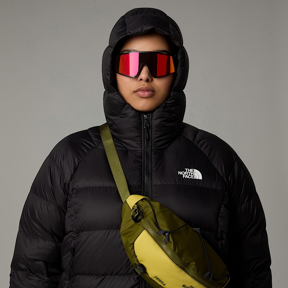 The North Face Plus Size Hyalite Down Hooded Jackor Dam Svarta | NF0A08I8L