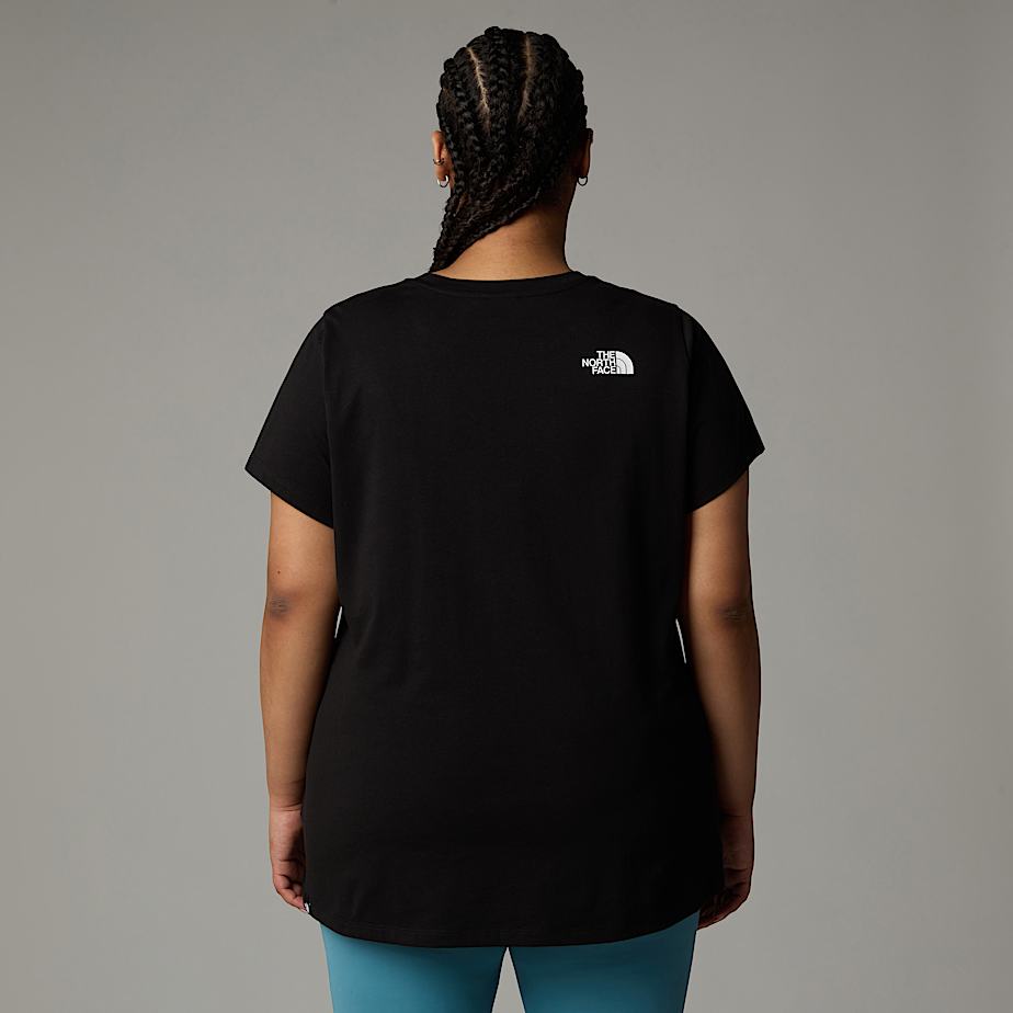 The North Face Plus Size Simple Dome T-shirt Dam Svarta | NF0A51V5Q