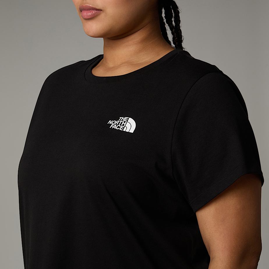 The North Face Plus Size Simple Dome T-shirt Dam Svarta | NF0A51V5Q