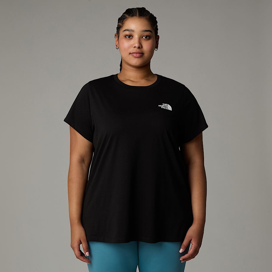 The North Face Plus Size Simple Dome T-shirt Dam Svarta | NF0A51V5Q