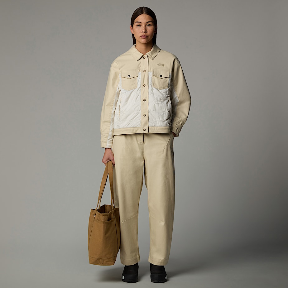 The North Face Pocket Padded Jackor Dam Beige | NF0A91O9K