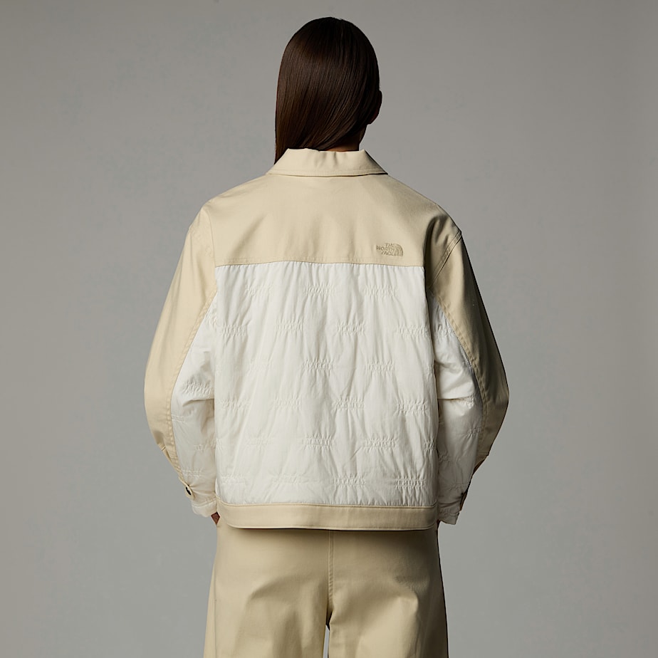 The North Face Pocket Padded Jackor Dam Beige | NF0A91O9K