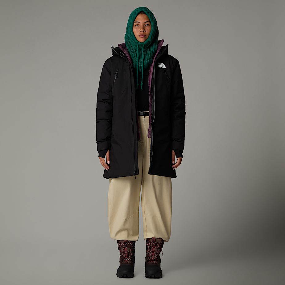 The North Face Range Down Parka Dam Svarta | NF0A75F5A
