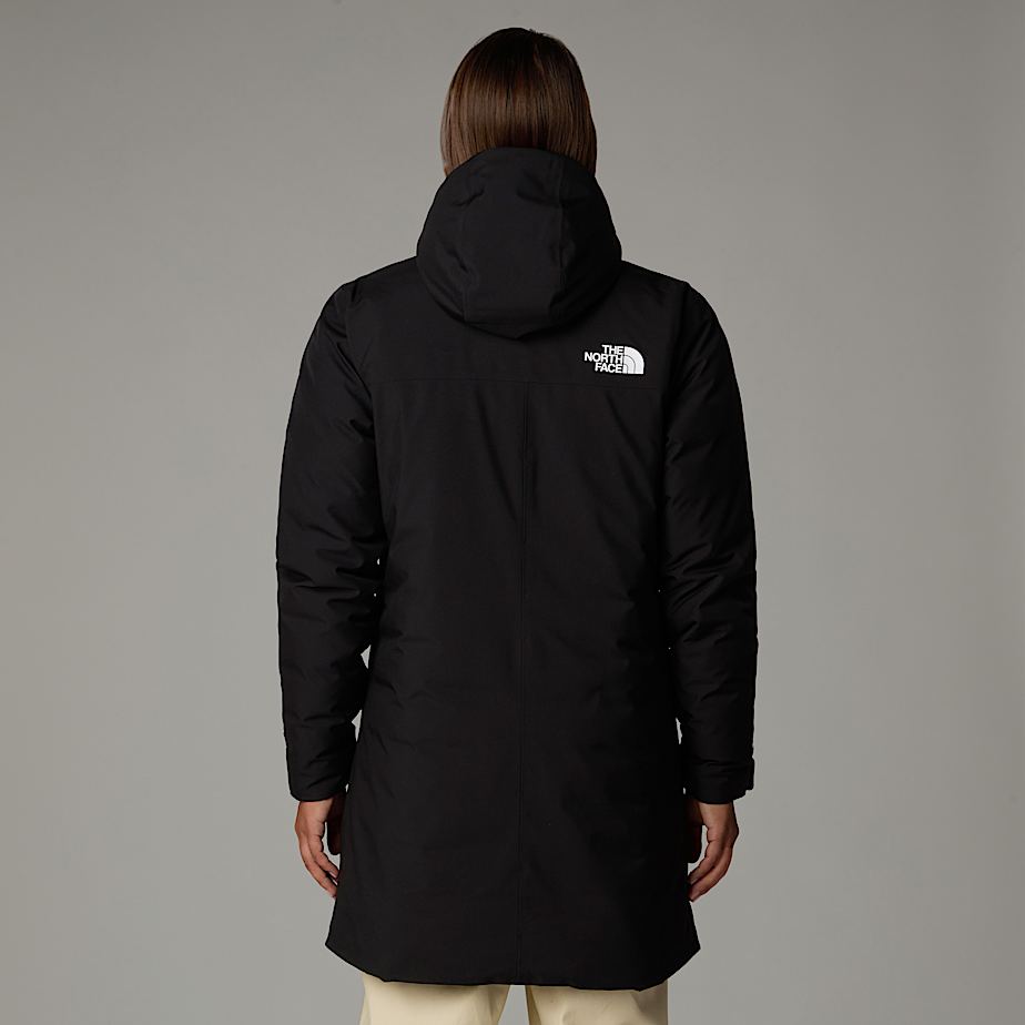 The North Face Range Down Parka Dam Svarta | NF0A75F5A