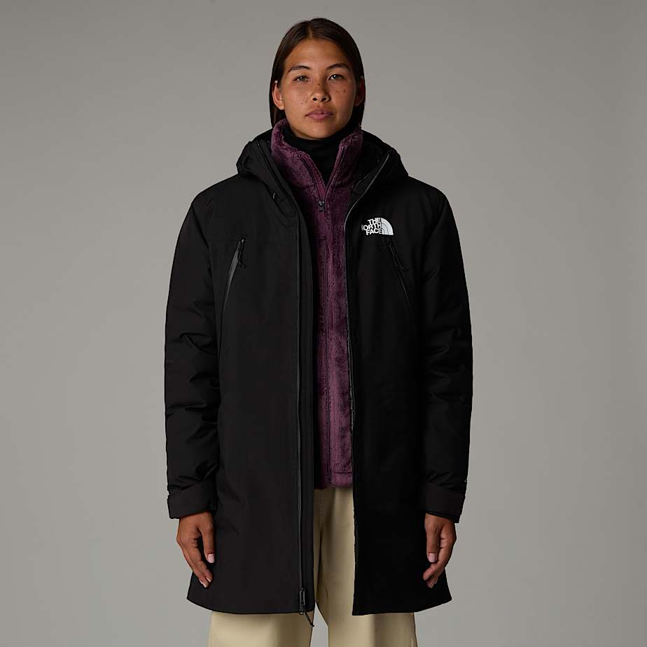 The North Face Range Down Parka Dam Svarta | NF0A75F5A