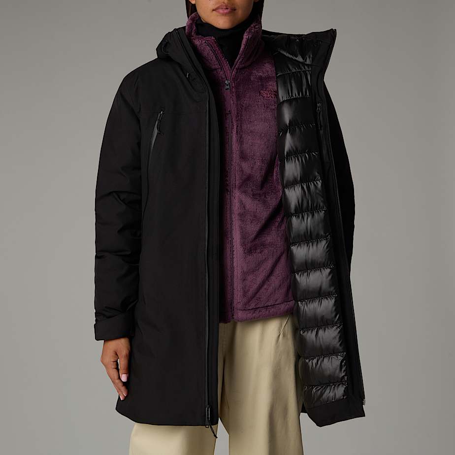 The North Face Range Down Parka Dam Svarta | NF0A75F5A