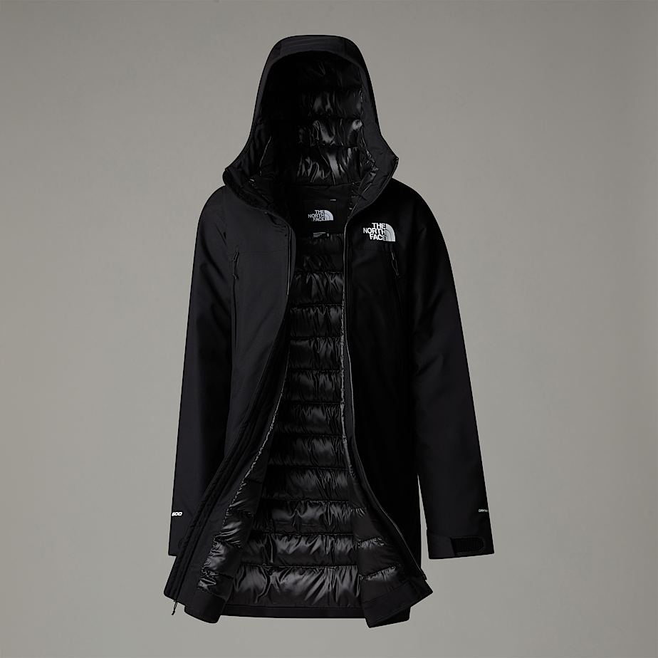 The North Face Range Down Parka Dam Svarta | NF0A75F5A