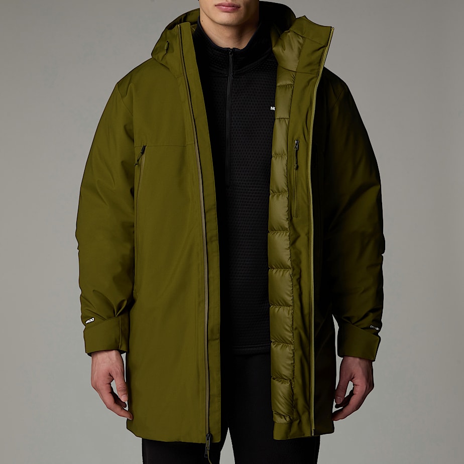 The North Face Range Down Parka Herr Gröna | NF0A48F9I