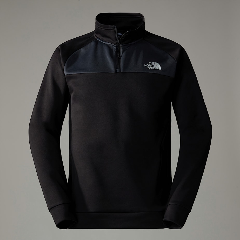 The North Face Reaxion 1/4 Zip Fleece Pullover Herr Svarta | NF0A77M0R